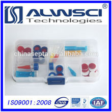 Manufacturing HPLC & GC PTFE Silicone septa for Autosampler vial